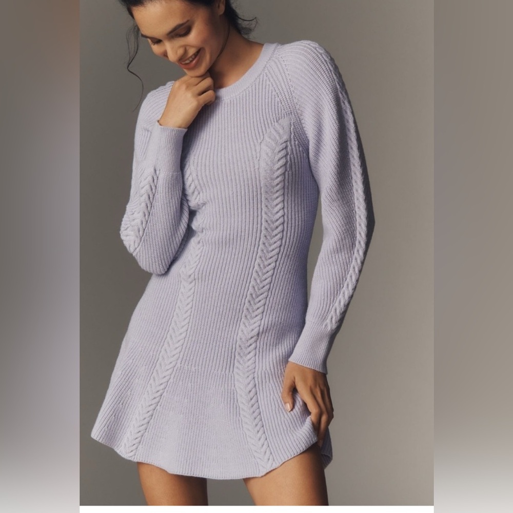 Anthropologie Knit Skater Dress